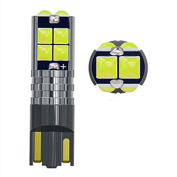 T10 W5W 12V Габарити світлодіодні LED лампочка ЯСКРАВЕ СВІТЛО