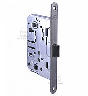 Замок для міжкімнатних дверей під фіксатор Ricardo Borelli WC кевлар 96мм з відповідною планкою MG матовий графіт