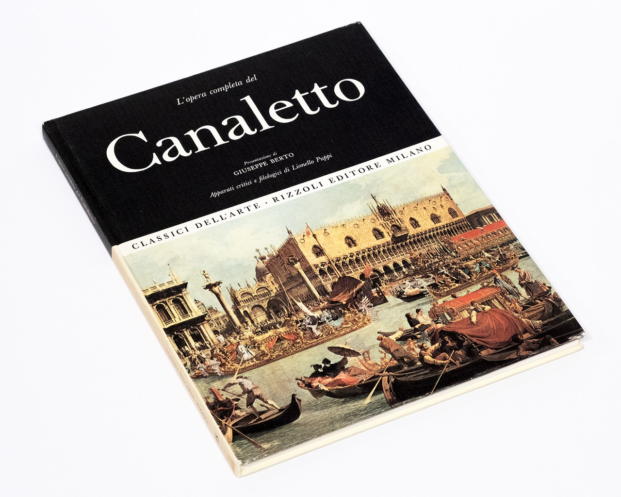 Книга L'opera pittorica di Canaletto - зібрання живопису Антоніо Каналетто серія «Classici dell'Arte» Rizzoli