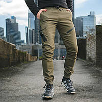 Брюки мужские джоггеры молодежные стильные коттоновые модные удобные демисезонные весна лето осень