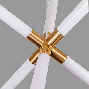 Бронзове підвіс-люстра в стилі арт деко (81-3155-1 AB), фото 2