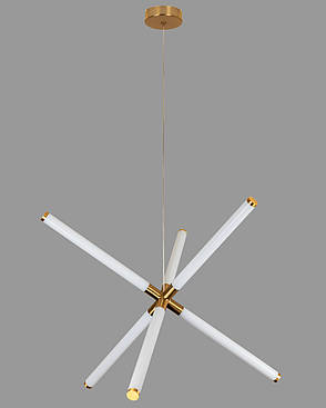 Бронзове підвіс-люстра в стилі арт деко (81-3155-1 AB), фото 1