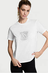 Victoria's Secret  Футболка Жіноча Cotton Perfect Tee, Біла