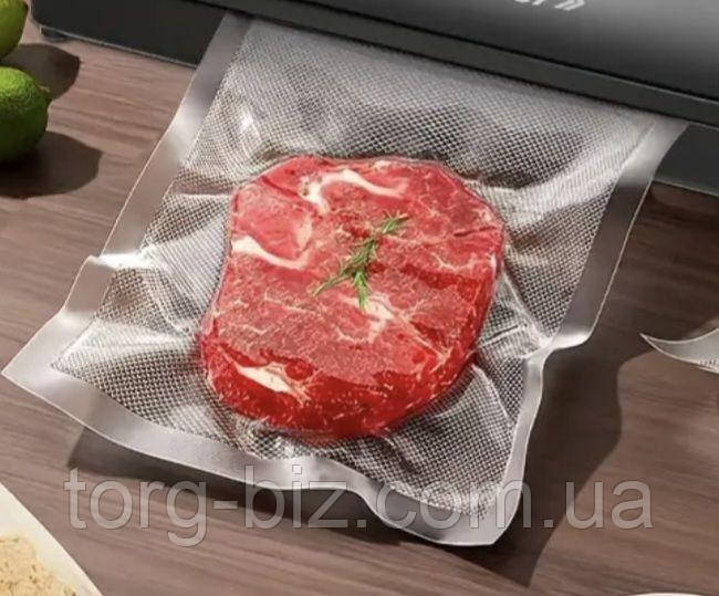 Вакуумний рулон 25/600см Пакети для вакууматора
