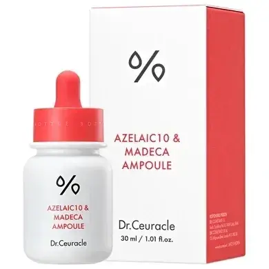 Сироватка з азелаїновою кислотою 10% та мадекасосидом Dr.Ceuracle Azelaic 10 & Madeca Ampoule, 30 мл, фото 1