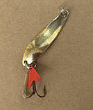 Блешня, що коливається (колебалка) 13 г 60 мм Condor Silver / Gold, фото 2