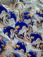 Брелок Їжак Сонік / Sonic the Hedgehog.