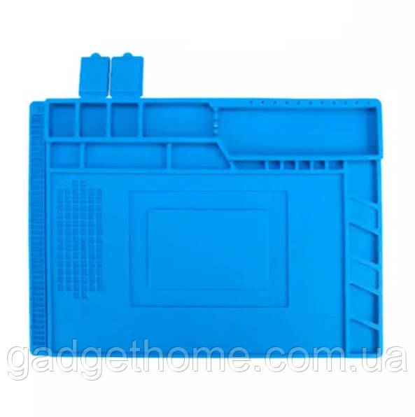 ТОП! Килимок для паяння A-400 силіконовий термостійкий, 36x26 см - (gHome), фото 1