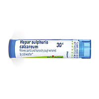 Boiron Hepar Sulphuris Calcareum / Гепар сульфурис калькареум полегшення кашлю 30C 80 гранул