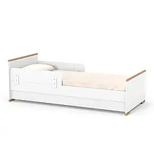 Ліжко підліткове з ДСП і дерева 80х190 Сіетл Верес