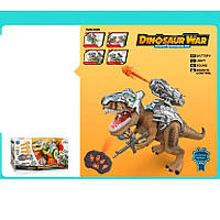 Динозавр 46 см, на р/к світло/звук/рух/стрільба