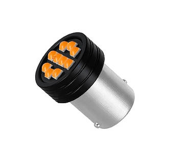 P21W (1156) BA15S 12V Габарити, LED лампочка Помаранчева