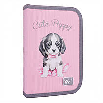 Пенал твердий YES одинарний з двома клапанами HP-04 Doggy Princess 533706