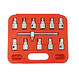 Набір для відкручування масляних пробок 12 ед Silver S10483, фото 3