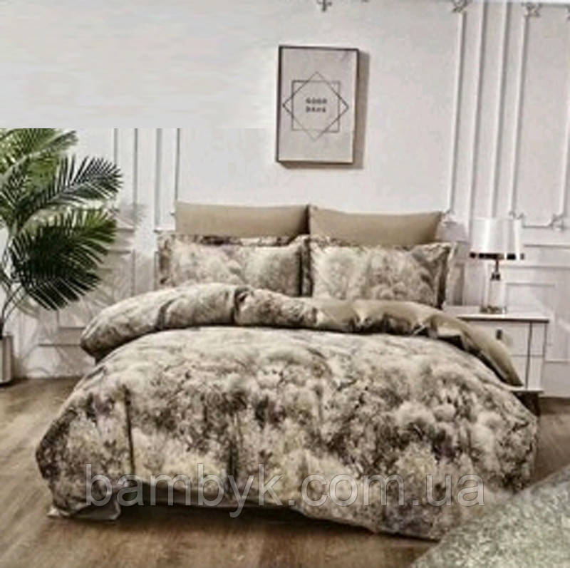 Постільна білизна Word of Dream кольоровий сатин delux преміум бавовняне євро розмір Туреччина