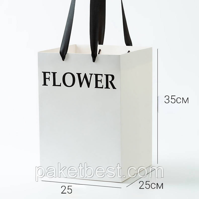 Пакети-бокси "FLOWER"24*24*34см (М)