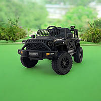 Дитячий електромобіль моделі Jeep ECS006971 Black / Чорний