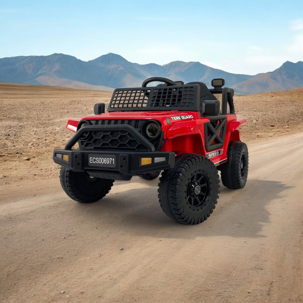 Дитячий електромобіль моделі Jeep ECS006971 Red / Червоний