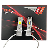 Світлодіодні Led лампи H3 протитуманки 1:1 штатні 12v 46w mini (комплект 2-шт) без кулера, фото 3