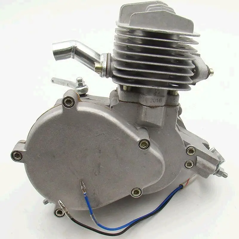 Двигун веломотора 80cc голий зі стартером