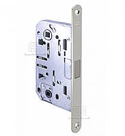 Замок магнітний для міжкімнатних дверей під фіксатор Ricardo Borelli WC 96 мм з відповідною планкою SN матовий нікель