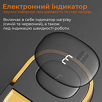 Портативний пароочисник з 4 насадками та регулятором температури. Паровий очищувач для дому (TC-SC-003), фото 6