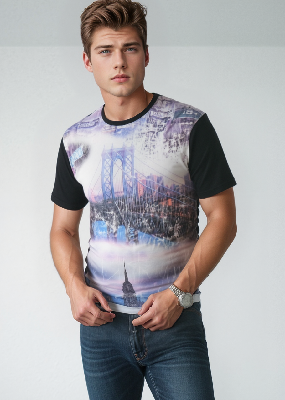 Футболка чоловіча чорна Rich Club Розміри XL(50/52) XXL(52/54) 02
