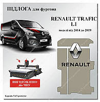 Підлога з фанери Renault Trafic L1 SWB короткий (2014-2019) захист кузова фанерою ЧПУ розкрій