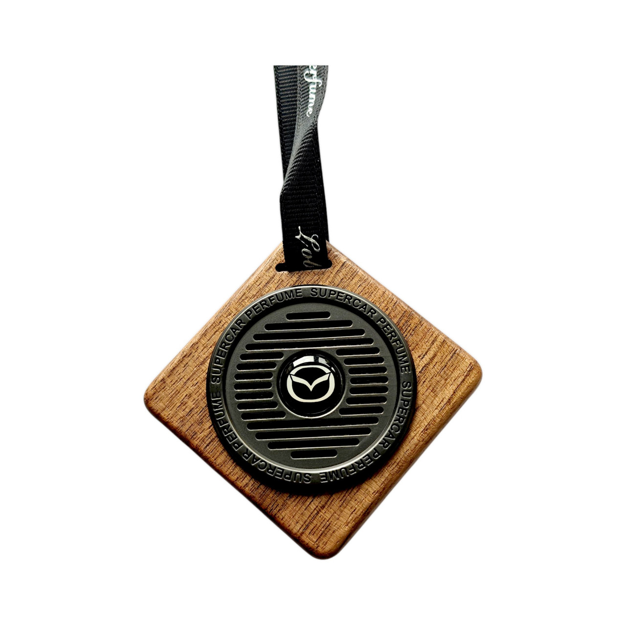 Підвісний ароматизатор на дзеркало з логотипом Mazda, фото 1