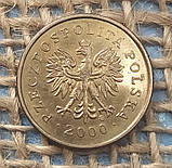 5 грошей 2000 року. Польща, фото 2