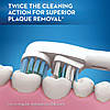 Dual clean EB417 (3 штуки), насадки для зубної електричної щітки Oral-B, фото 6