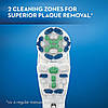 Dual clean EB417 (3 штуки), насадки для зубної електричної щітки Oral-B, фото 8