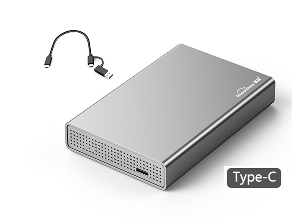 Зовнішня кишеня Blueendless U23QC 15mm USB 3.1 для HDD 2.5" Type C Original