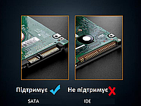 SATA для HDD 2.5" Зовнішня кишеня Blueendless BS-U23QC USB 3.1 Type C Original, фото 4
