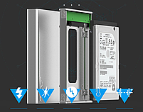 Зовнішня кишеня Blueendless U23QC 15mm USB 3.1 для HDD 2.5" Type C Original, фото 8