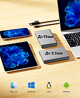 SATA для HDD 2.5" Зовнішня кишеня Blueendless BS-U23QC USB 3.1 Type C Original, фото 7