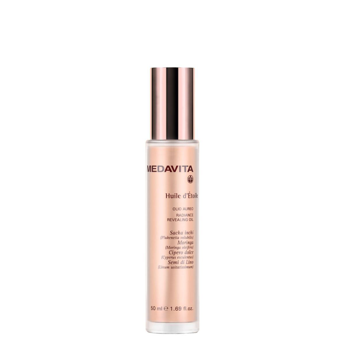 Олія для сяйва волосся з ефектом шовку Medavita HUILE D'ETOILE Radiance Revealing Oil