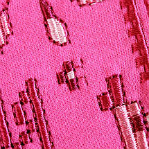 Рожева футболка вишиванка для дівчинки довгий рукав трикотаж інтерлок 92 98 104 110 116 122 128 134, фото 5