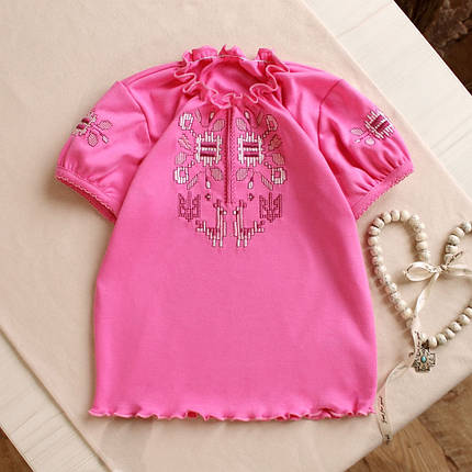 Π ΠΎΠΆΠ΅Π²Π° ΡΡΡΠ±ΠΎΠ»ΠΊΠ° Π²ΠΈΡΠΈΠ²Π°Π½ΠΊΠ° Π· ΠΊΠΎΡΠΎΡΠΊΠΈΠΌ ΡΡΠΊΠ°Π²ΠΎΠΌ Π΄Π»Ρ Π΄ΡΠ²ΡΠΈΠ½ΠΊΠΈ ΠΎΡΠ½Π°ΠΌΠ΅Π½Ρ Π±ΡΠ»Π° Π²ΠΈΡΠΈΠ²ΠΊΠ° 92 98 104 110 116 122 128 134, ΡΠΎΡΠΎ 1