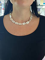 Перлинне кольє з морських перлів, елегантна прикраса для подарунка