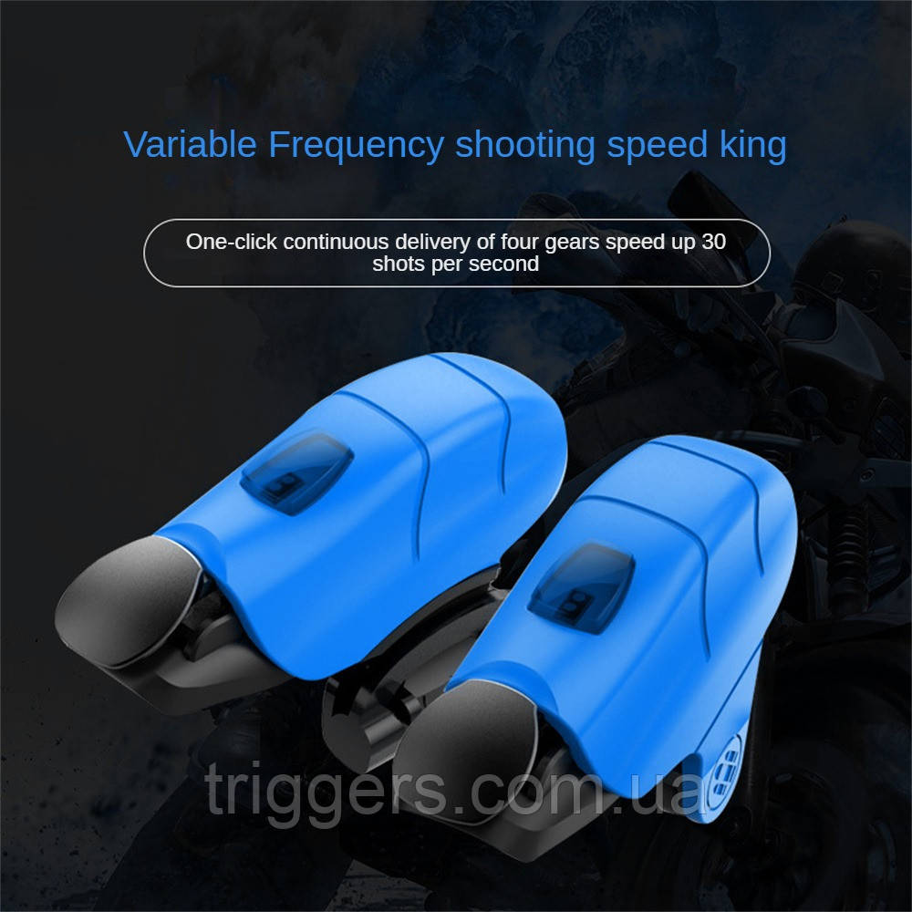 Тригери Union JS-32 Compact T01 з технологією Air Mapping геймпад для телефона PUBG Mobile COD на Android iOS