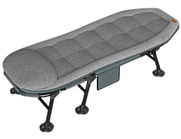 Розкладне похідне ліжко шезлонг з матрацом та подушкою WCG FB-S15 розкладачка лежак кемпінговий для відпочинку