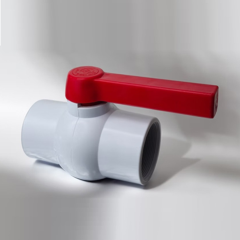 Кран 2 1/2" кульовий ПВХ внутрішня різьба, фото 1