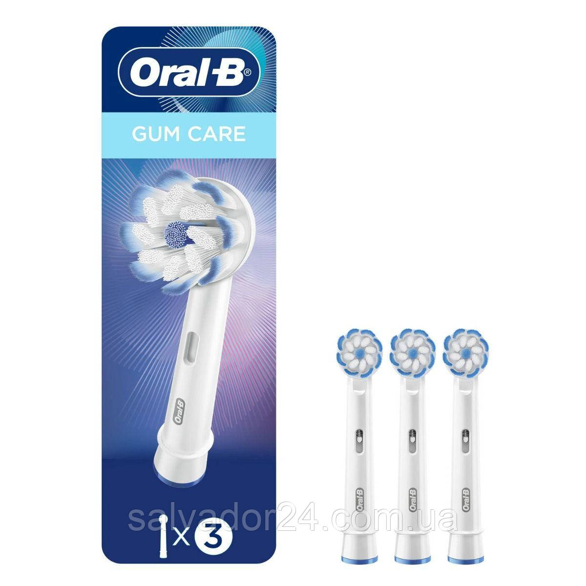 Змінні насадки для щітки Oral-B Sensitive Clean EB60 4 шт., фото 1