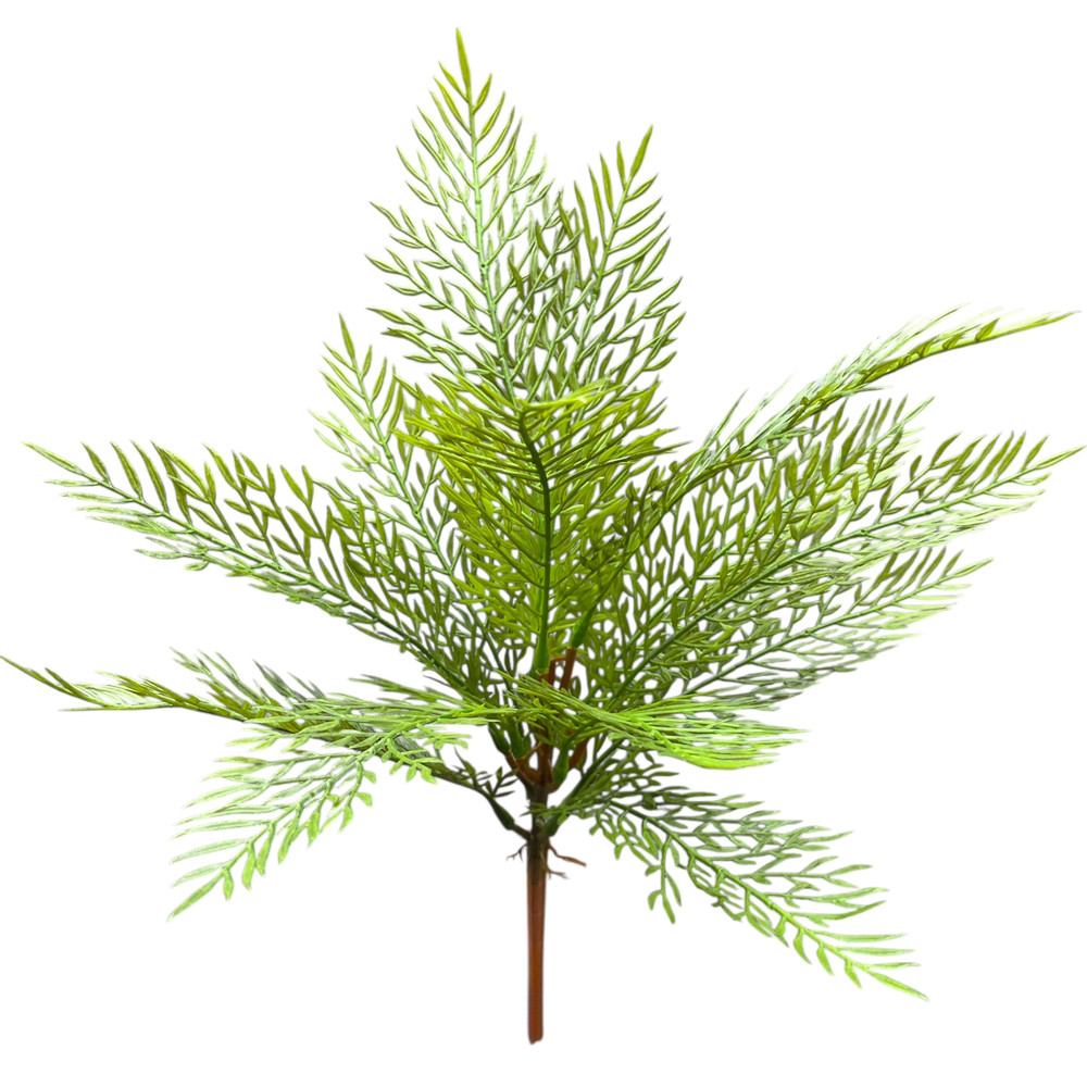 Штучний кущ папороті 46 см, фото 1