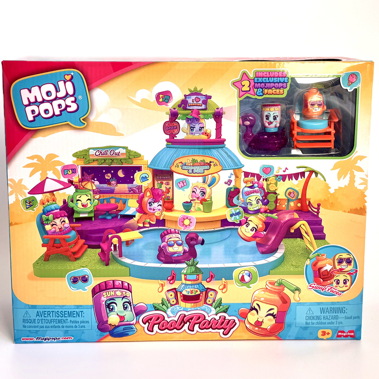 Ігровий набір Moji Pops Моджі Попс Вечірка біля басейну MojiPops Boat Party PMPSP112IN10