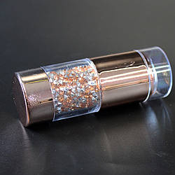 Штамп для стемпінгу Global Fashion з пластиною та скрапером, стрази білі з золотом