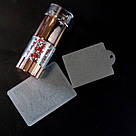 Штамп для стемпінгу Global Fashion з пластиною та скрапером, стрази білі з червоним, фото 2