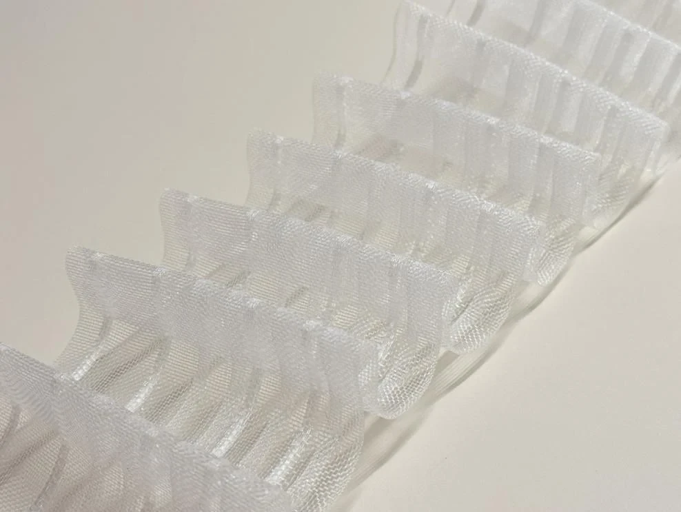 Рівномірна тасьма Прозора Premium 10 см коеф.1/2, фото 1