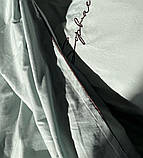 Готовий двоспальний комплект сатинової постільної білизни високої якості Розмір 2.0, фото 3